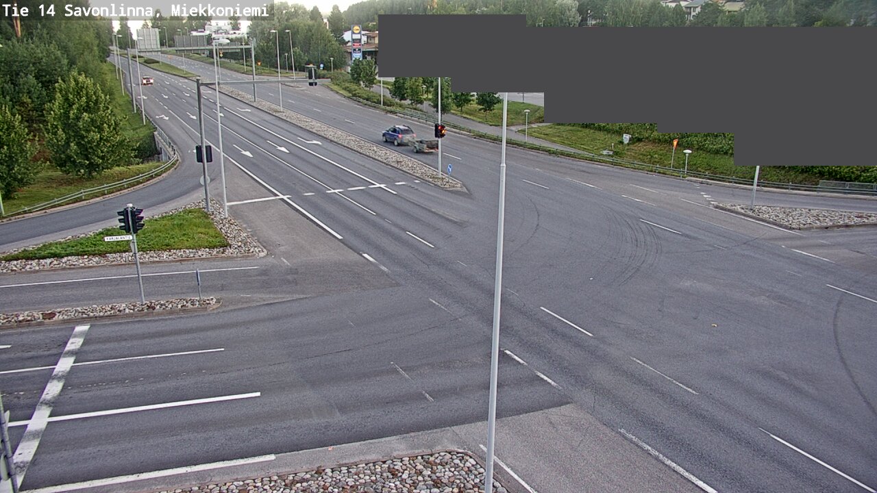 Weather Camera Image Road 14 Savonlinna, Miekkoniemi, Savonlinna, Etelä-Savo