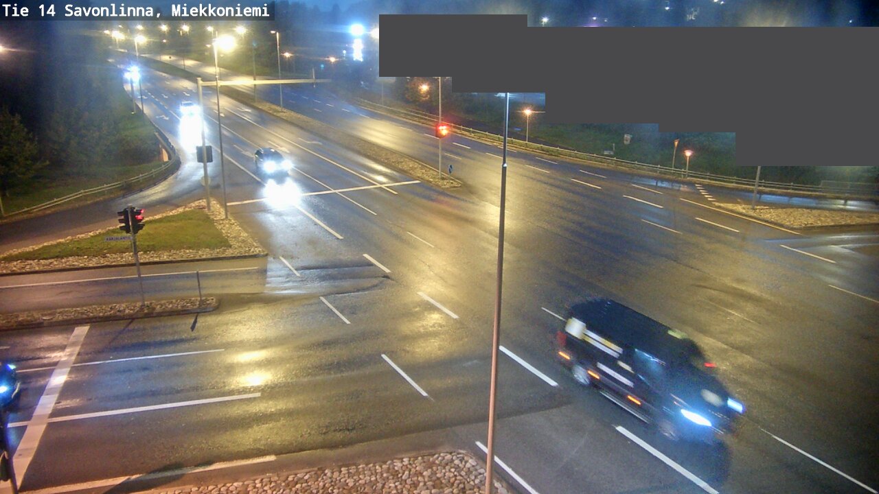Weather Camera Image Väg 14 Nyslott, Miekkoniemi, Savonlinna, Etelä-Savo