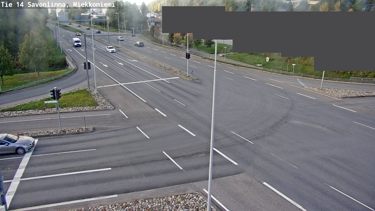 Weather Camera Image Road 14 Savonlinna, Miekkoniemi, Savonlinna, Etelä-Savo