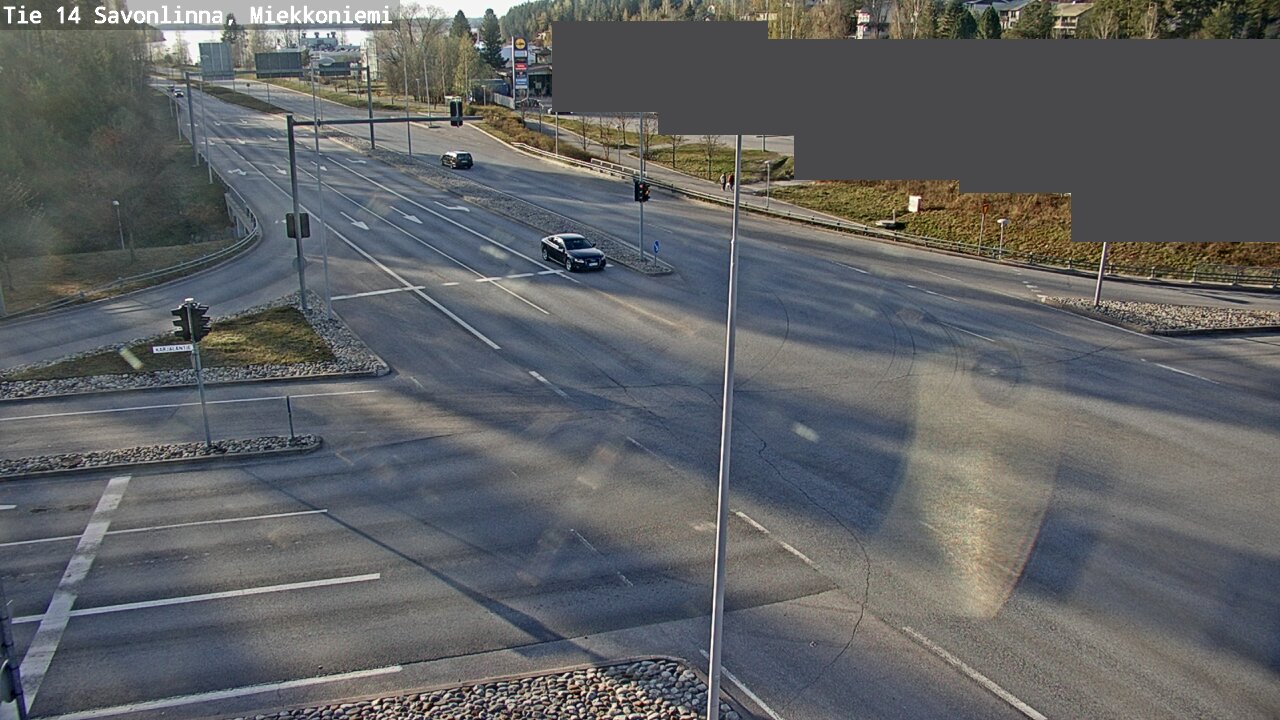Weather Camera Image Road 14 Savonlinna, Miekkoniemi, Savonlinna, Etelä-Savo