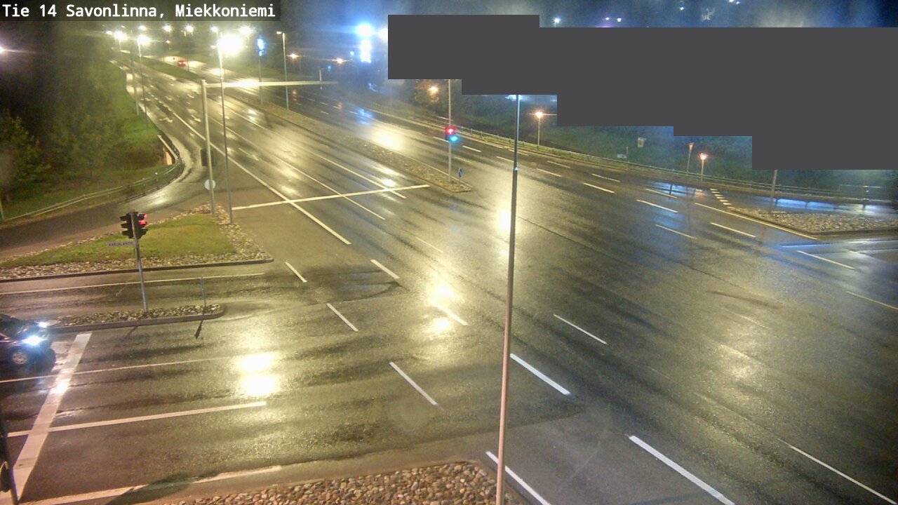 Weather Camera Image Väg 14 Nyslott, Miekkoniemi, Savonlinna, Etelä-Savo