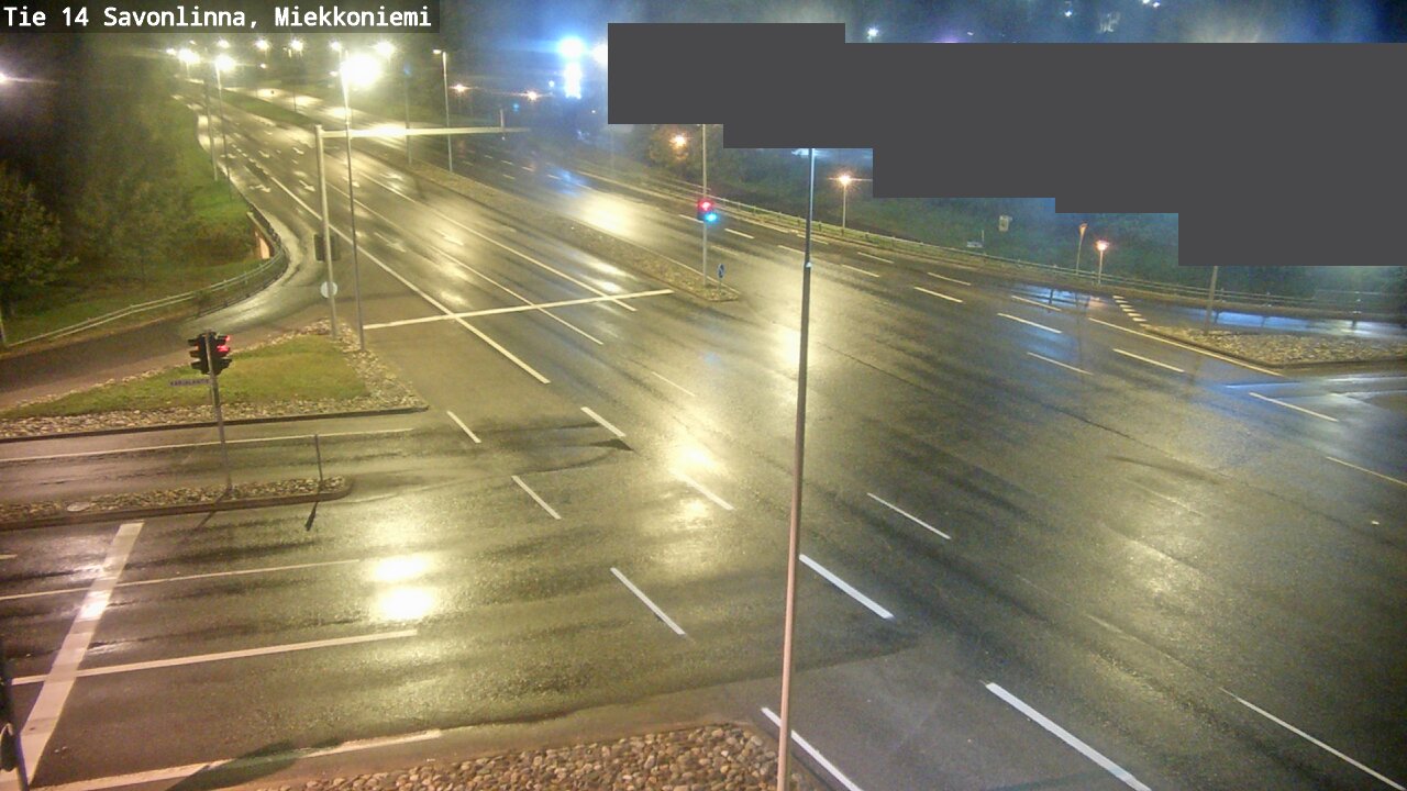 Weather Camera Image Väg 14 Nyslott, Miekkoniemi, Savonlinna, Etelä-Savo