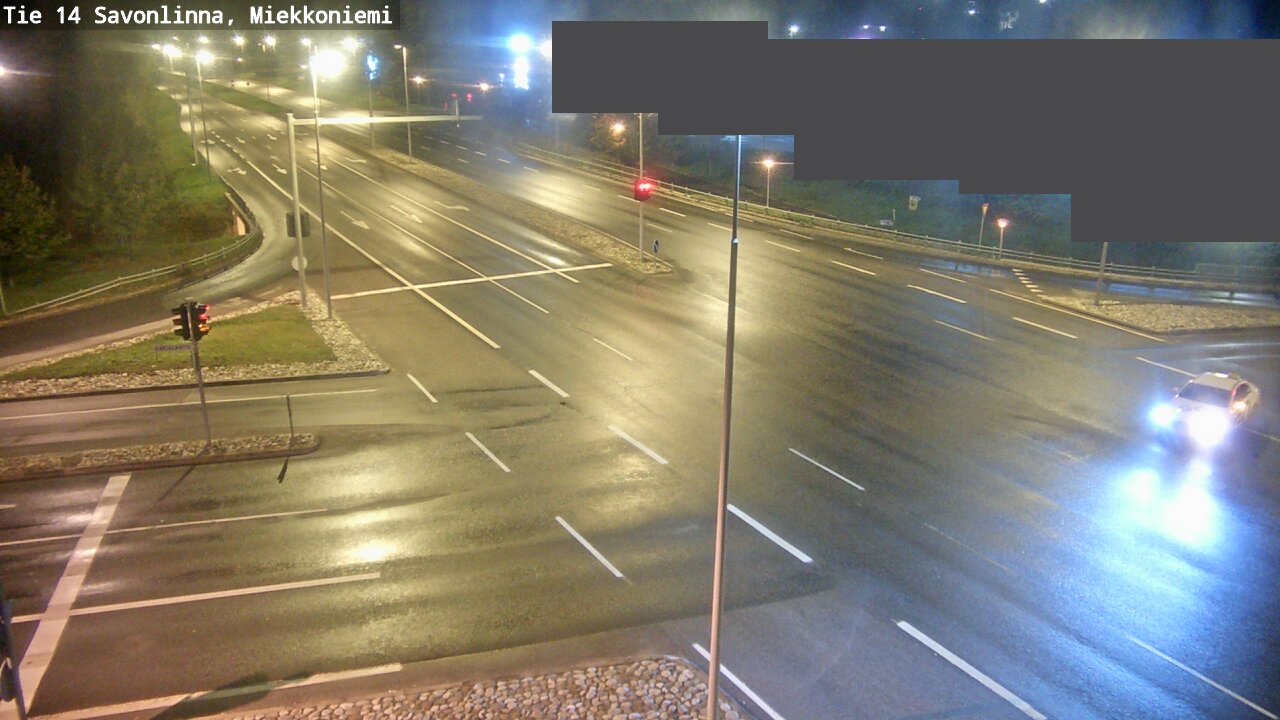 Weather Camera Image Väg 14 Nyslott, Miekkoniemi, Savonlinna, Etelä-Savo