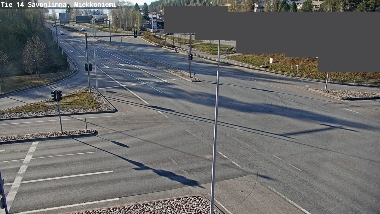 Weather Camera Image Road 14 Savonlinna, Miekkoniemi, Savonlinna, Etelä-Savo