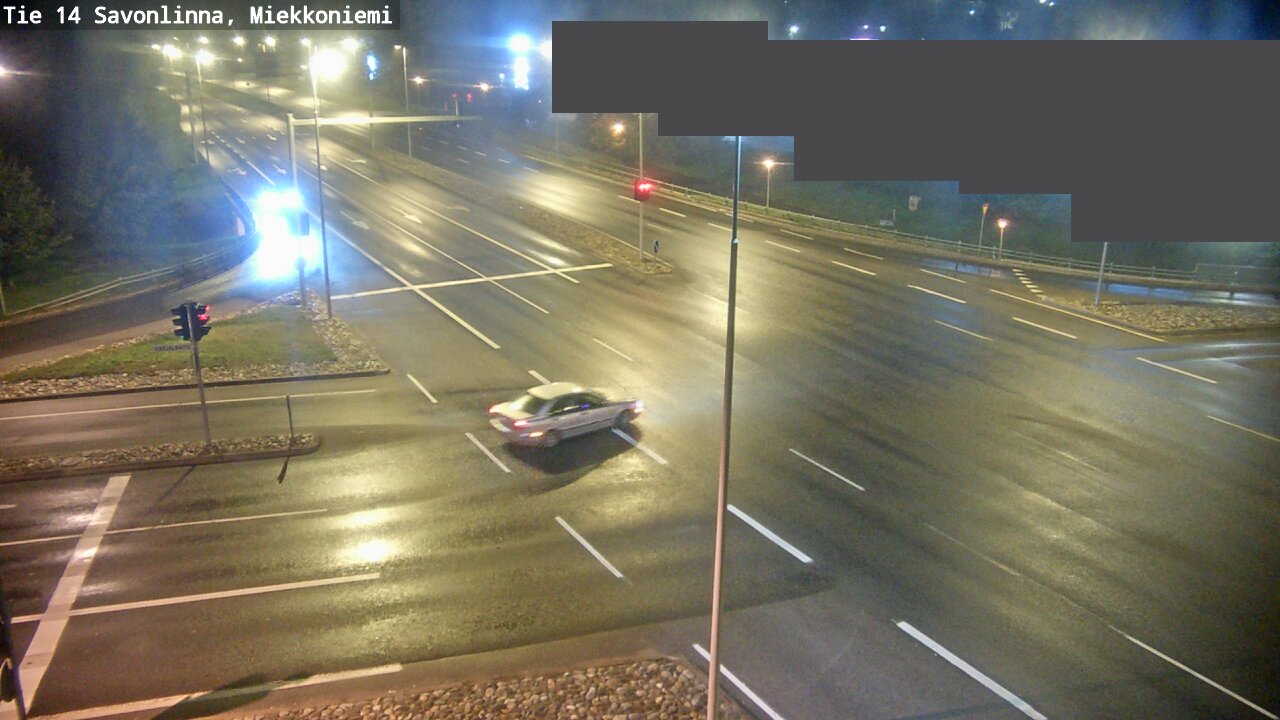 Weather Camera Image Väg 14 Nyslott, Miekkoniemi, Savonlinna, Etelä-Savo