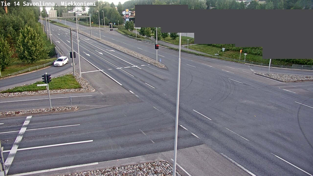 Weather Camera Image Road 14 Savonlinna, Miekkoniemi, Savonlinna, Etelä-Savo