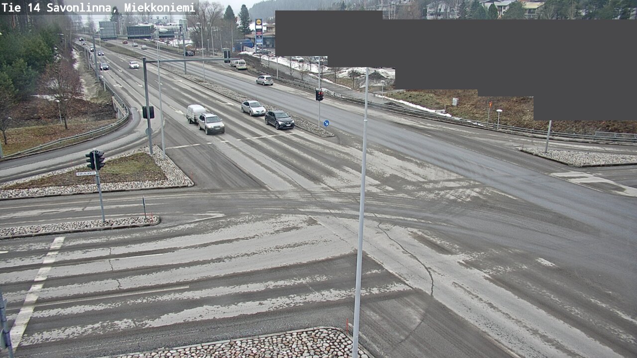 Weather Camera Image Road 14 Savonlinna, Miekkoniemi, Savonlinna, Etelä-Savo