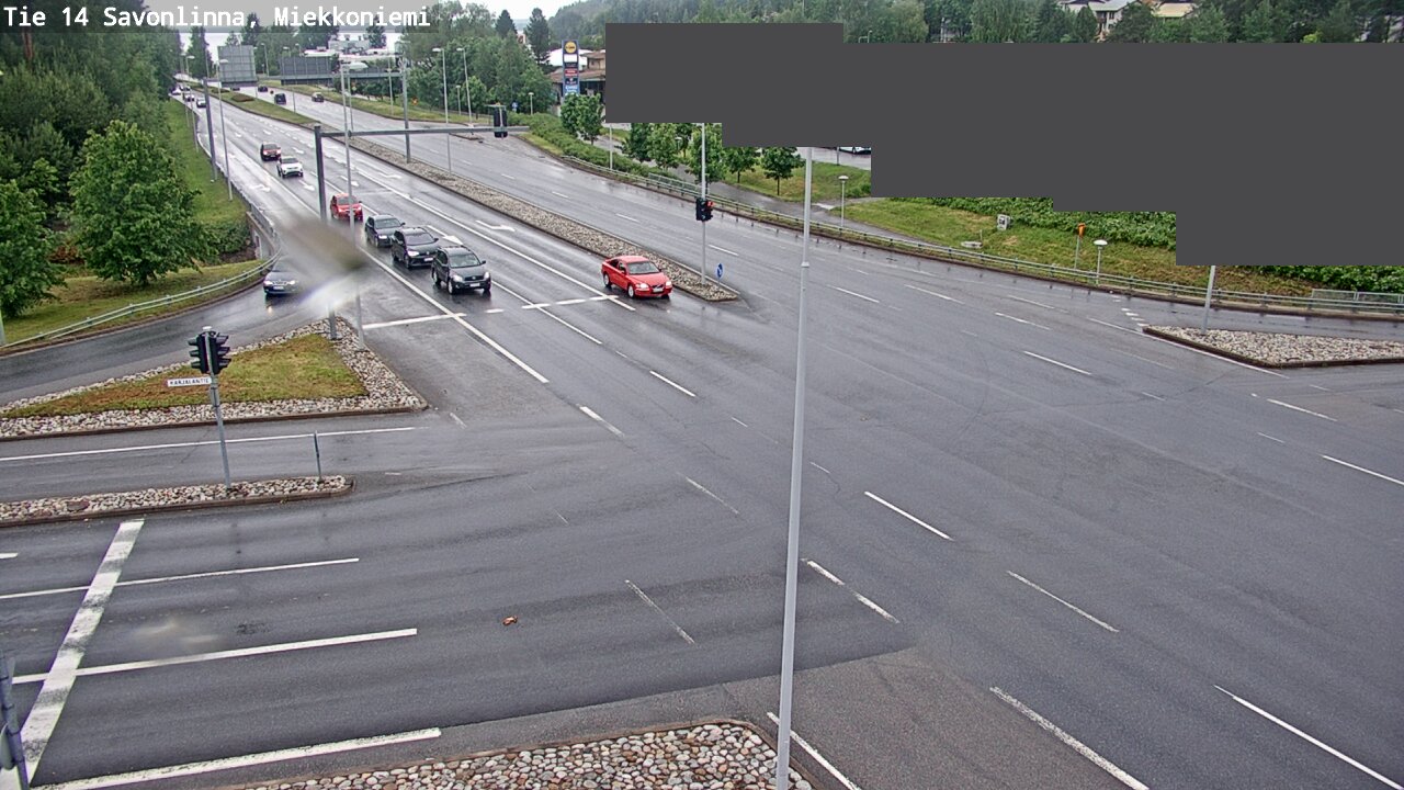 Weather Camera Image Väg 14 Nyslott, Miekkoniemi, Savonlinna, Etelä-Savo