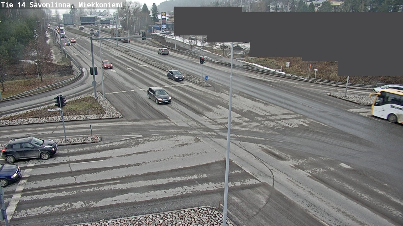 Weather Camera Image Road 14 Savonlinna, Miekkoniemi, Savonlinna, Etelä-Savo