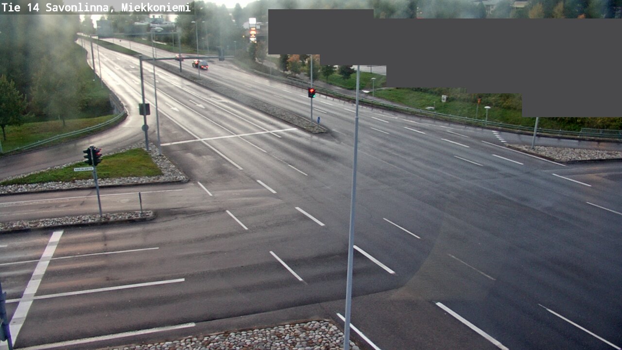 Weather Camera Image Väg 14 Nyslott, Miekkoniemi, Savonlinna, Etelä-Savo