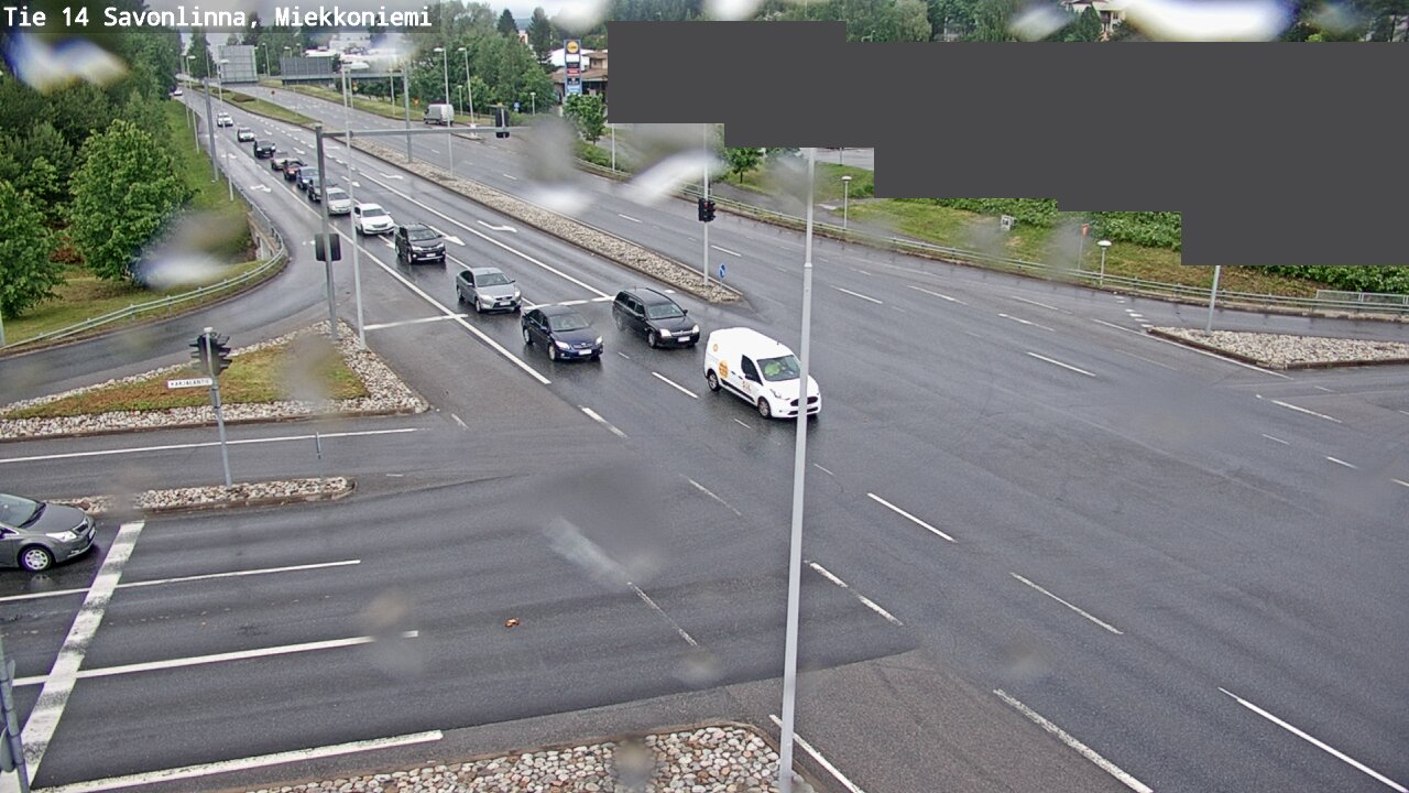 Weather Camera Image Väg 14 Nyslott, Miekkoniemi, Savonlinna, Etelä-Savo