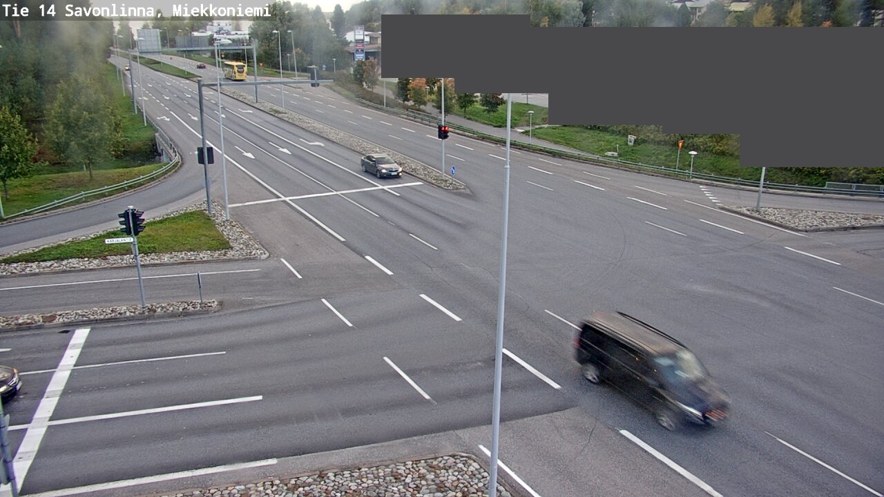 Weather Camera Image Väg 14 Nyslott, Miekkoniemi, Savonlinna, Etelä-Savo