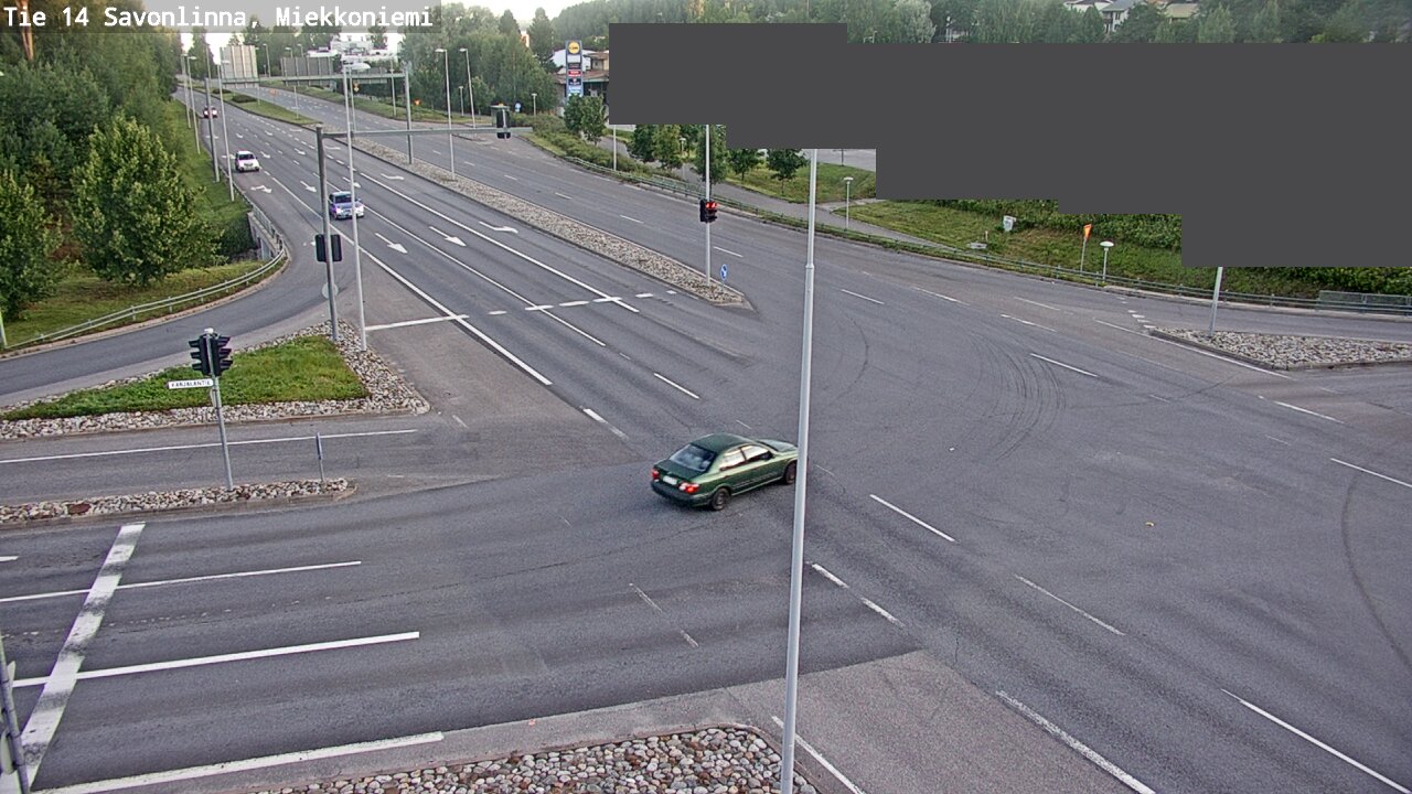 Weather Camera Image Road 14 Savonlinna, Miekkoniemi, Savonlinna, Etelä-Savo