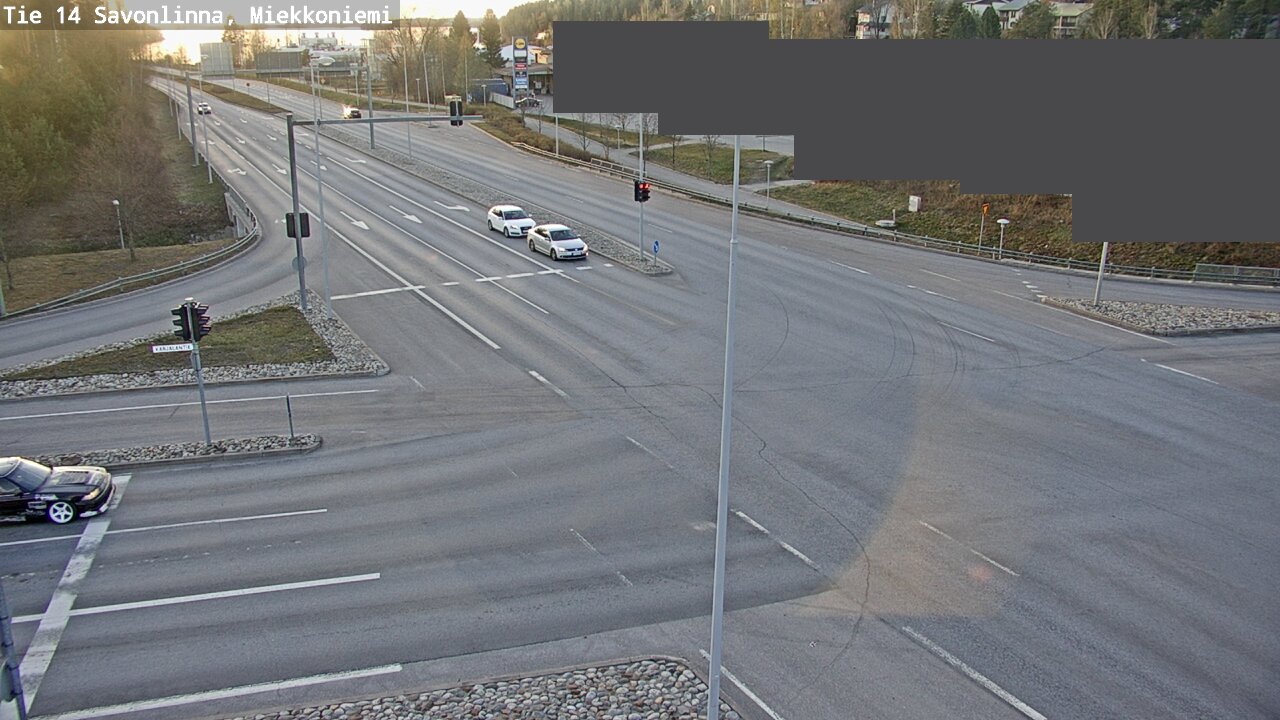 Weather Camera Image Road 14 Savonlinna, Miekkoniemi, Savonlinna, Etelä-Savo