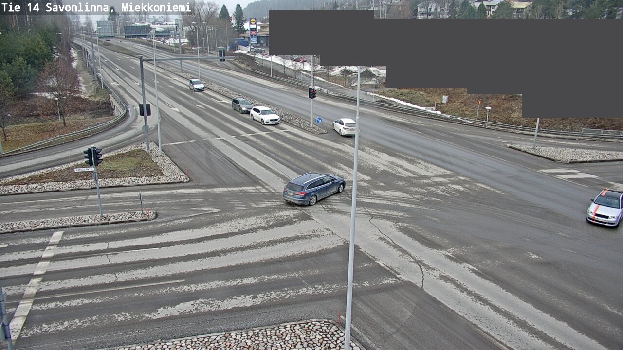 Weather Camera Image Road 14 Savonlinna, Miekkoniemi, Savonlinna, Etelä-Savo