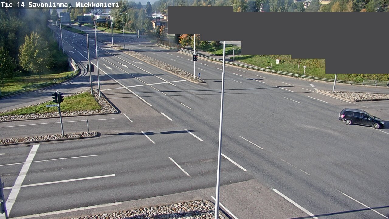 Weather Camera Image Road 14 Savonlinna, Miekkoniemi, Savonlinna, Etelä-Savo