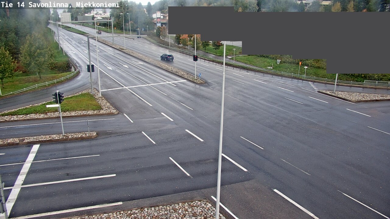 Weather Camera Image Väg 14 Nyslott, Miekkoniemi, Savonlinna, Etelä-Savo