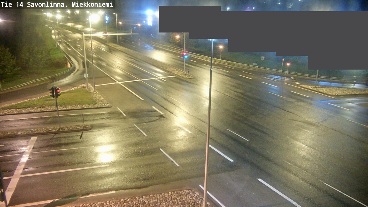 Weather Camera Image Väg 14 Nyslott, Miekkoniemi, Savonlinna, Etelä-Savo
