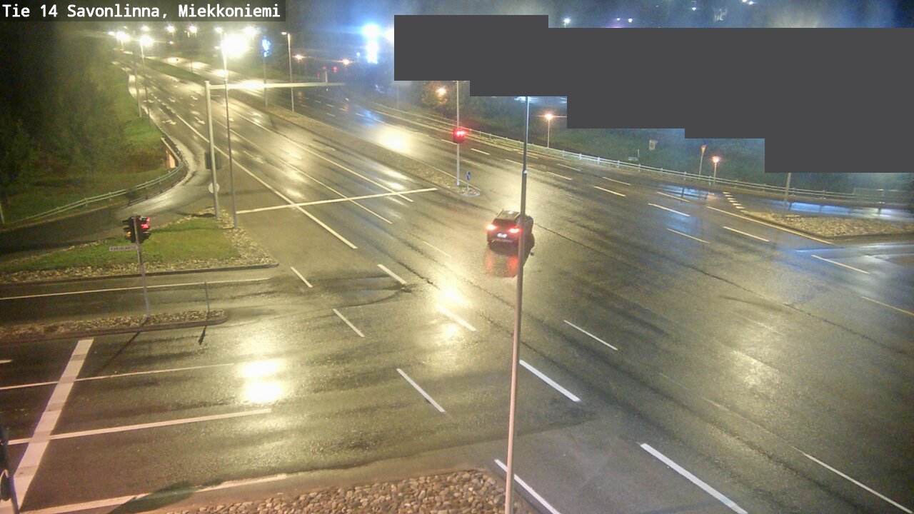 Weather Camera Image Väg 14 Nyslott, Miekkoniemi, Savonlinna, Etelä-Savo