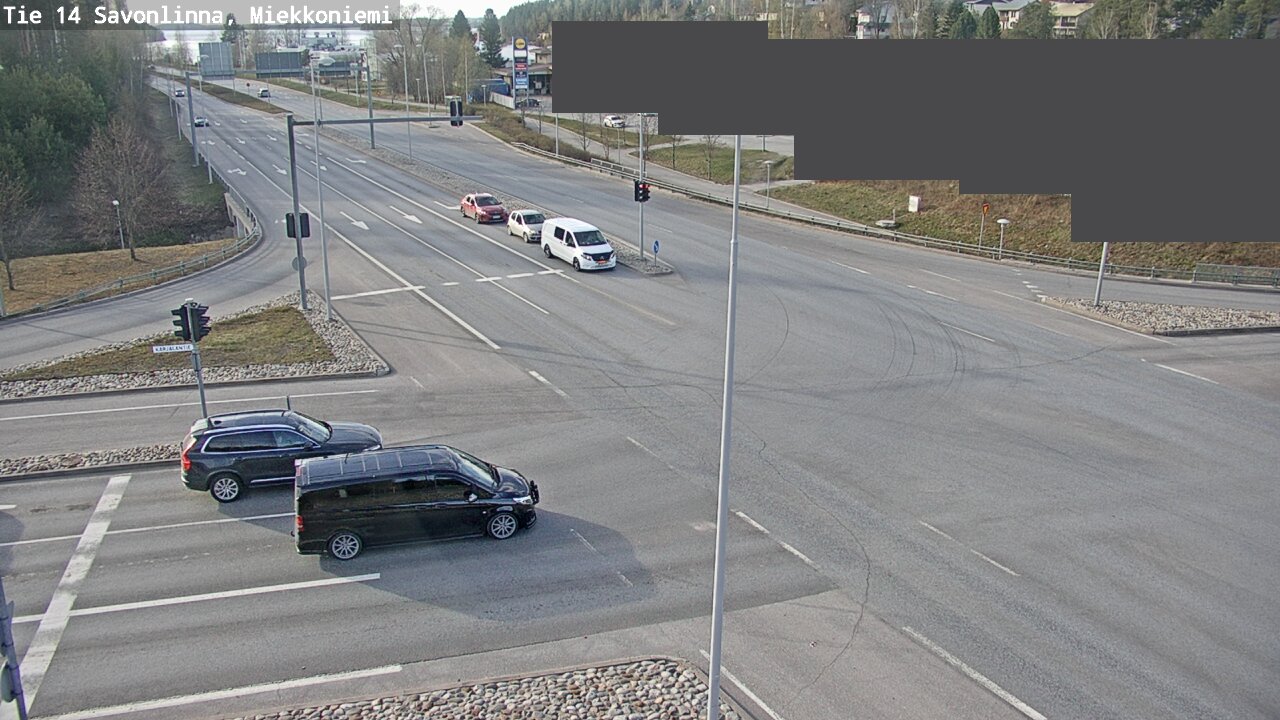 Weather Camera Image Road 14 Savonlinna, Miekkoniemi, Savonlinna, Etelä-Savo