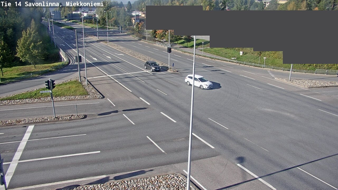 Weather Camera Image Road 14 Savonlinna, Miekkoniemi, Savonlinna, Etelä-Savo