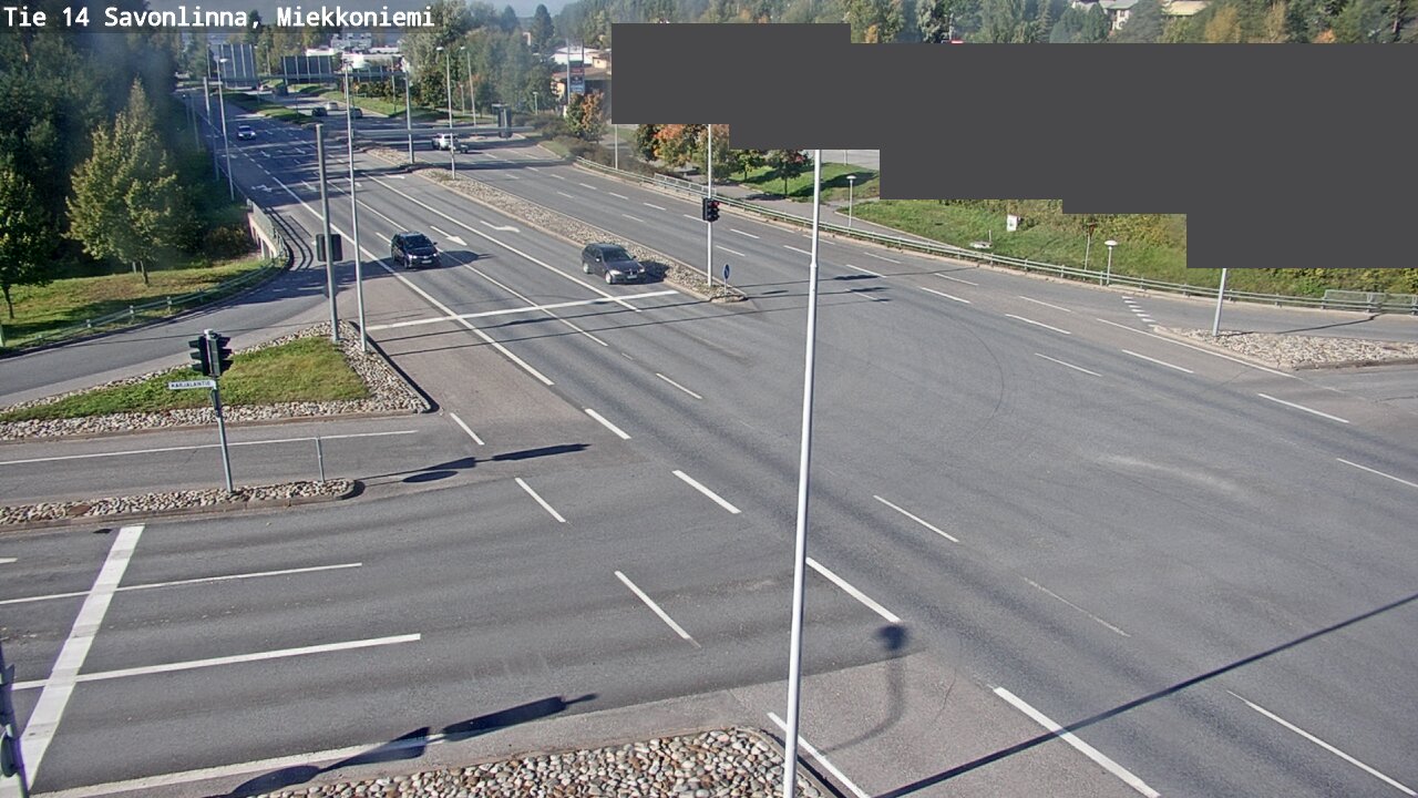 Weather Camera Image Road 14 Savonlinna, Miekkoniemi, Savonlinna, Etelä-Savo
