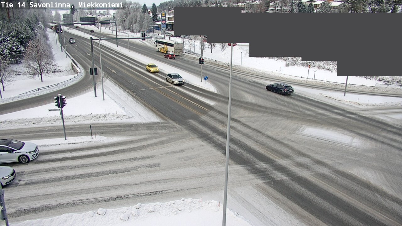 Weather Camera Image Road 14 Savonlinna, Miekkoniemi, Savonlinna, Etelä-Savo