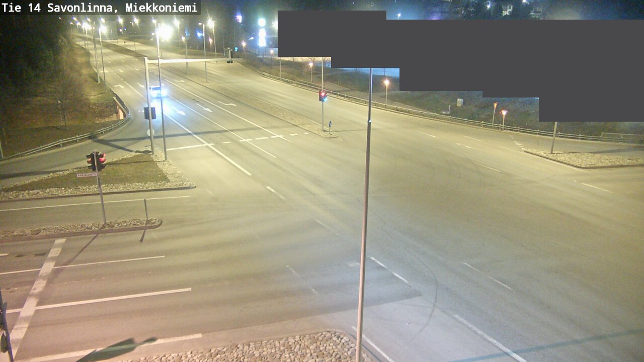 Weather Camera Image Road 14 Savonlinna, Miekkoniemi, Savonlinna, Etelä-Savo