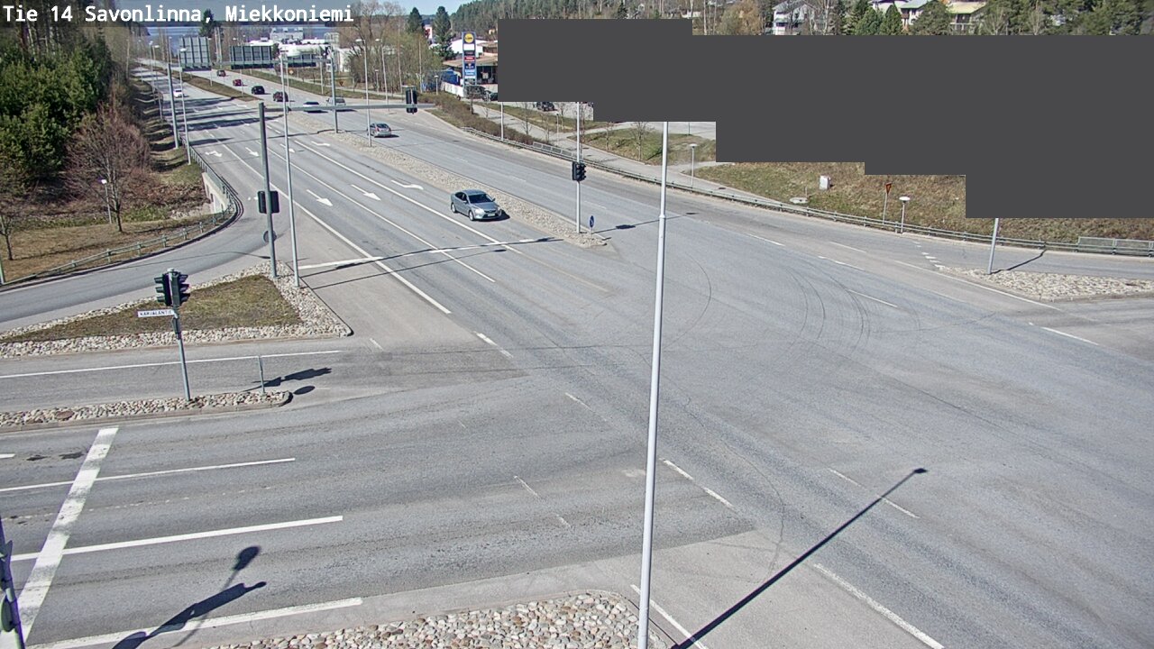 Weather Camera Image Road 14 Savonlinna, Miekkoniemi, Savonlinna, Etelä-Savo