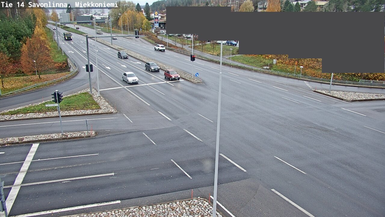 Weather Camera Image Väg 14 Nyslott, Miekkoniemi, Savonlinna, Etelä-Savo