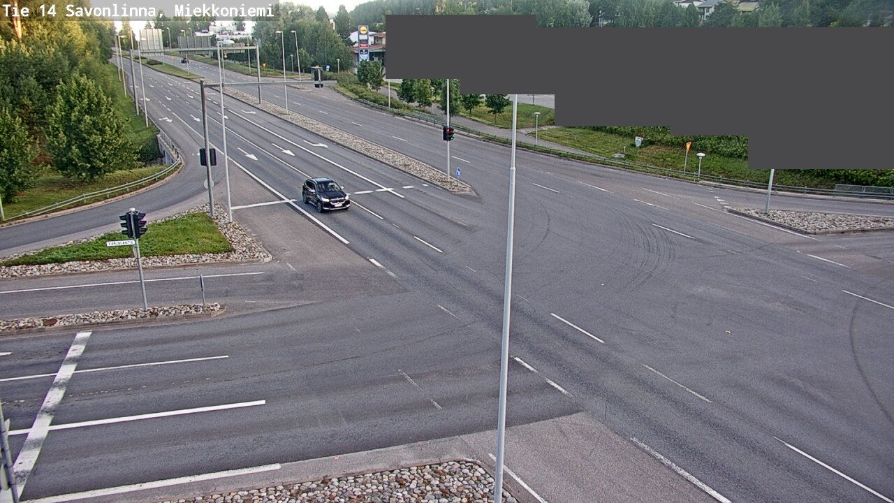 Weather Camera Image Road 14 Savonlinna, Miekkoniemi, Savonlinna, Etelä-Savo
