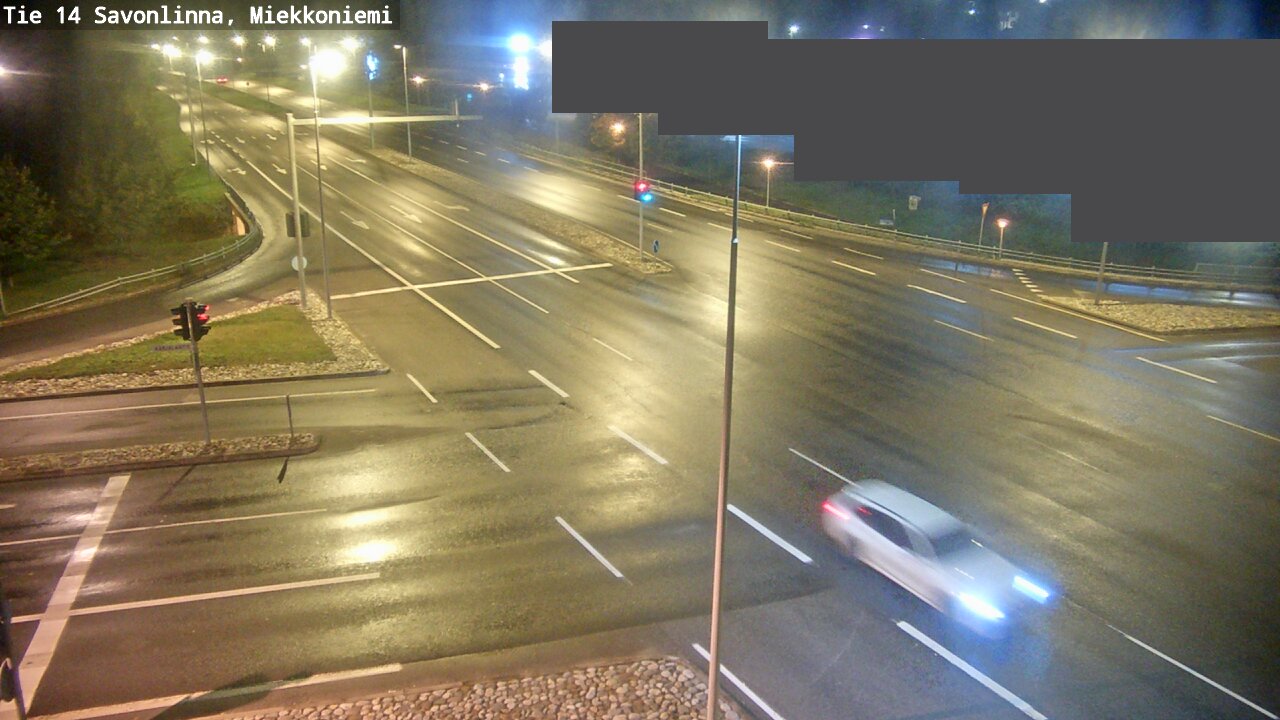 Weather Camera Image Väg 14 Nyslott, Miekkoniemi, Savonlinna, Etelä-Savo