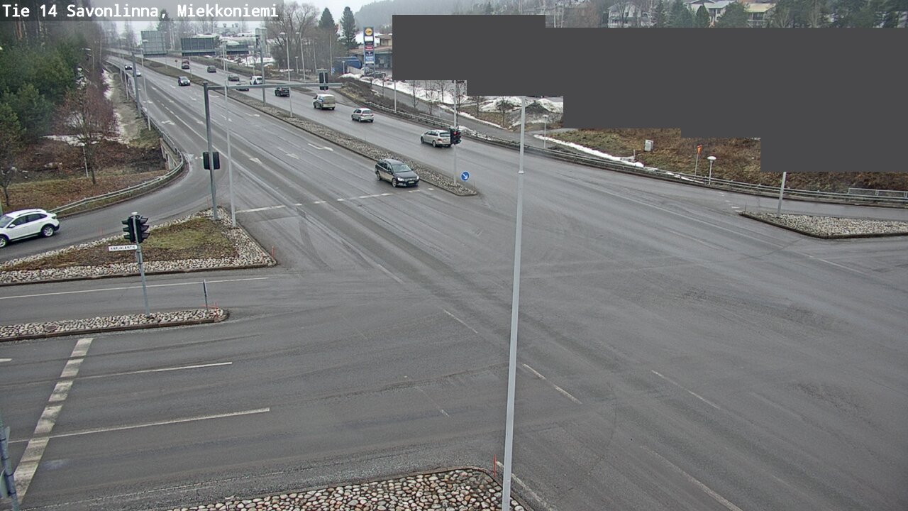 Weather Camera Image Road 14 Savonlinna, Miekkoniemi, Savonlinna, Etelä-Savo