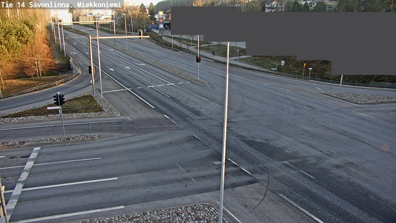 Weather Camera Image Road 14 Savonlinna, Miekkoniemi, Savonlinna, Etelä-Savo