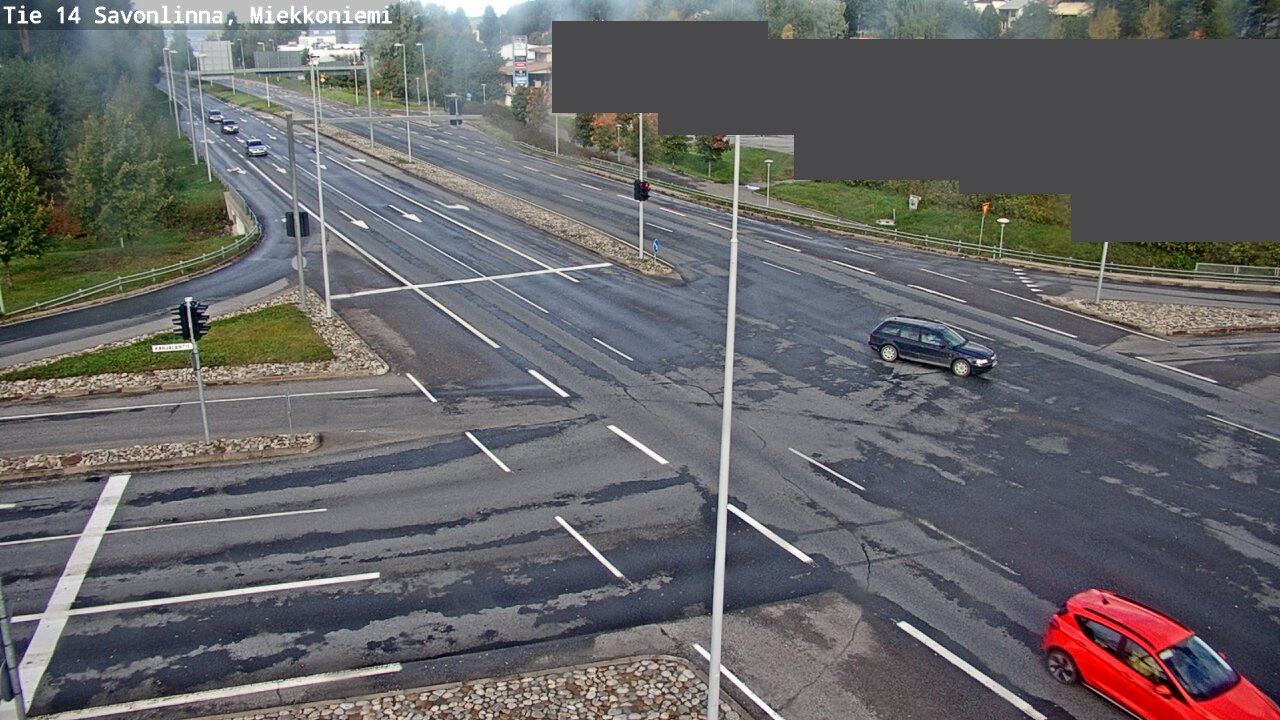 Weather Camera Image Väg 14 Nyslott, Miekkoniemi, Savonlinna, Etelä-Savo