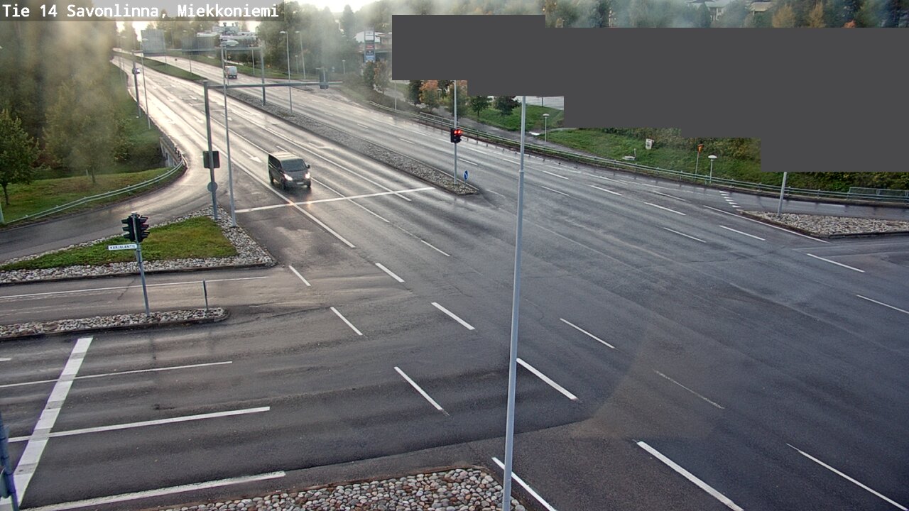 Weather Camera Image Väg 14 Nyslott, Miekkoniemi, Savonlinna, Etelä-Savo