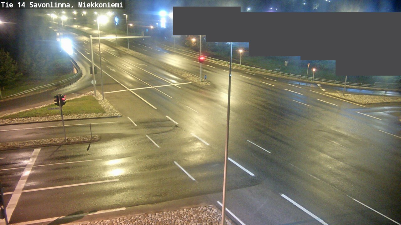 Weather Camera Image Väg 14 Nyslott, Miekkoniemi, Savonlinna, Etelä-Savo