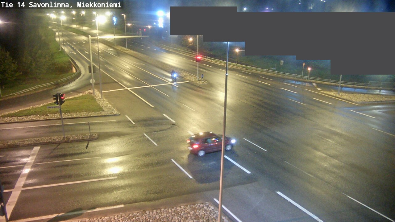 Weather Camera Image Väg 14 Nyslott, Miekkoniemi, Savonlinna, Etelä-Savo