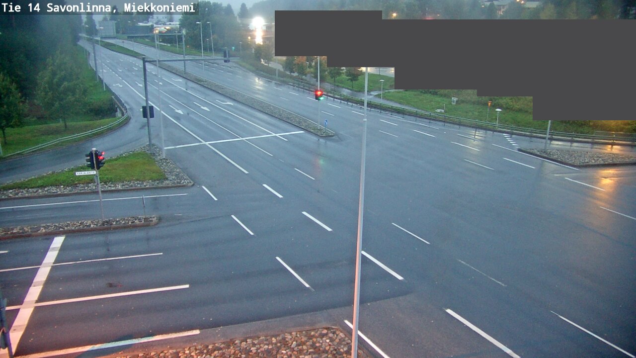 Weather Camera Image Väg 14 Nyslott, Miekkoniemi, Savonlinna, Etelä-Savo
