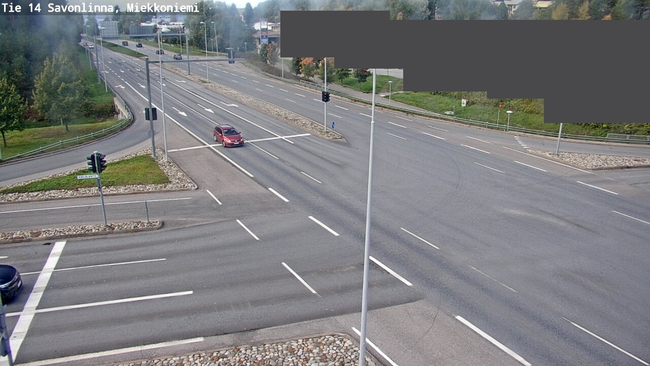 Weather Camera Image Väg 14 Nyslott, Miekkoniemi, Savonlinna, Etelä-Savo