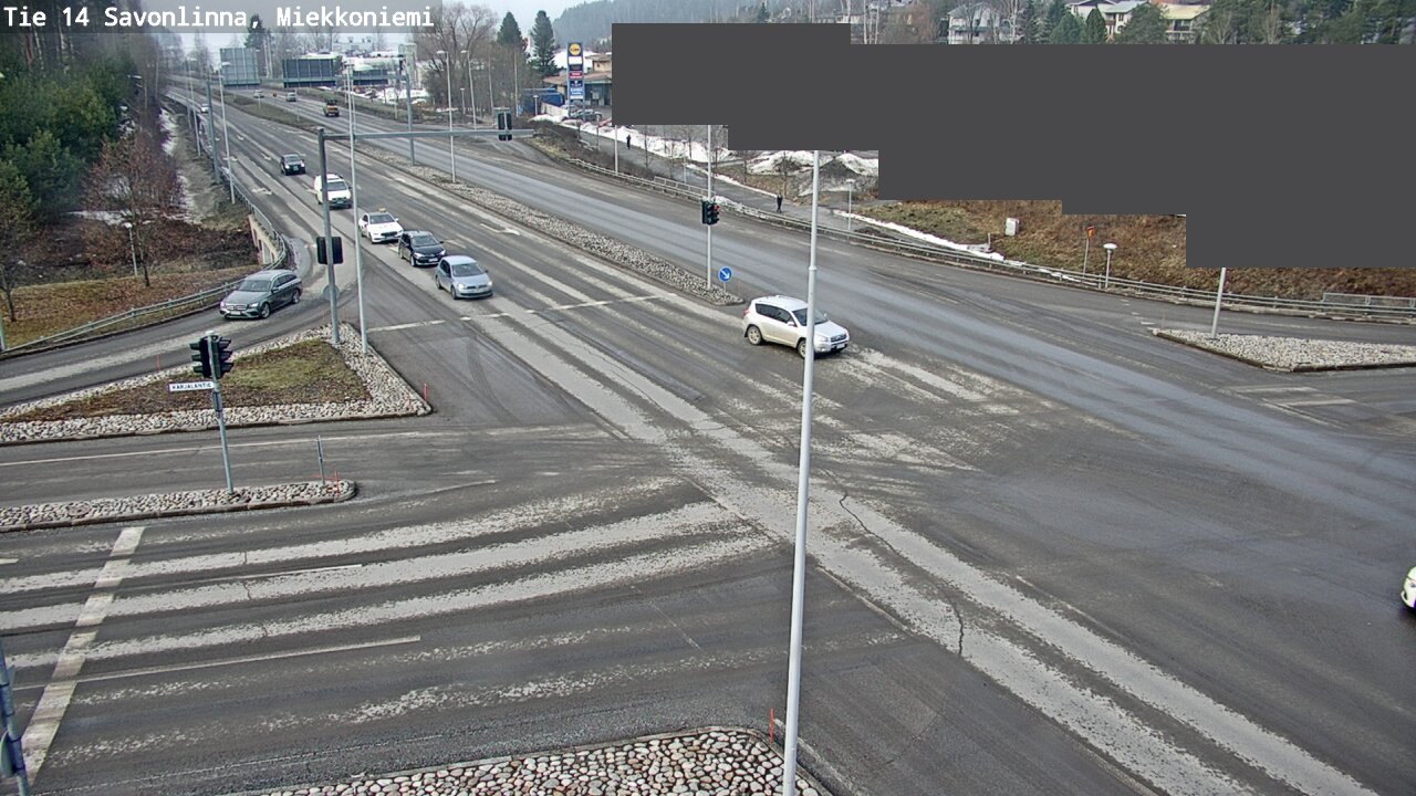Weather Camera Image Väg 14 Nyslott, Miekkoniemi, Savonlinna, Etelä-Savo