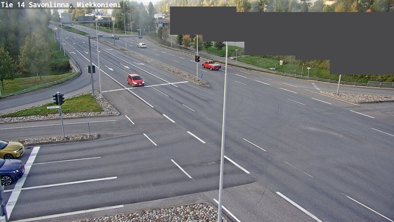 Weather Camera Image Väg 14 Nyslott, Miekkoniemi, Savonlinna, Etelä-Savo