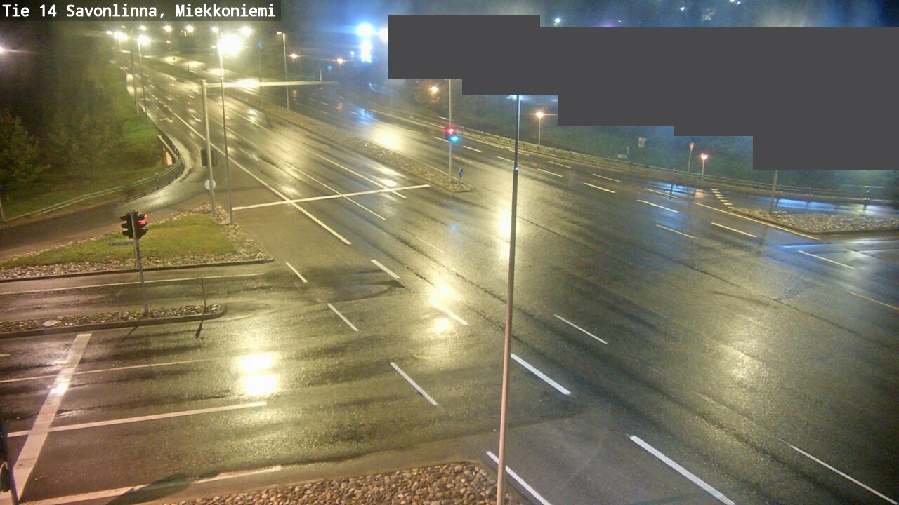 Weather Camera Image Väg 14 Nyslott, Miekkoniemi, Savonlinna, Etelä-Savo