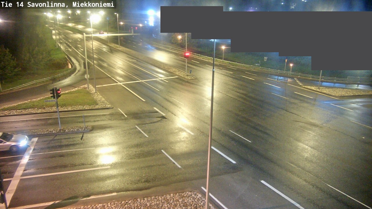 Weather Camera Image Väg 14 Nyslott, Miekkoniemi, Savonlinna, Etelä-Savo