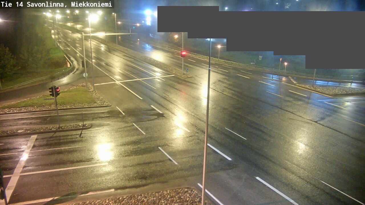Weather Camera Image Väg 14 Nyslott, Miekkoniemi, Savonlinna, Etelä-Savo