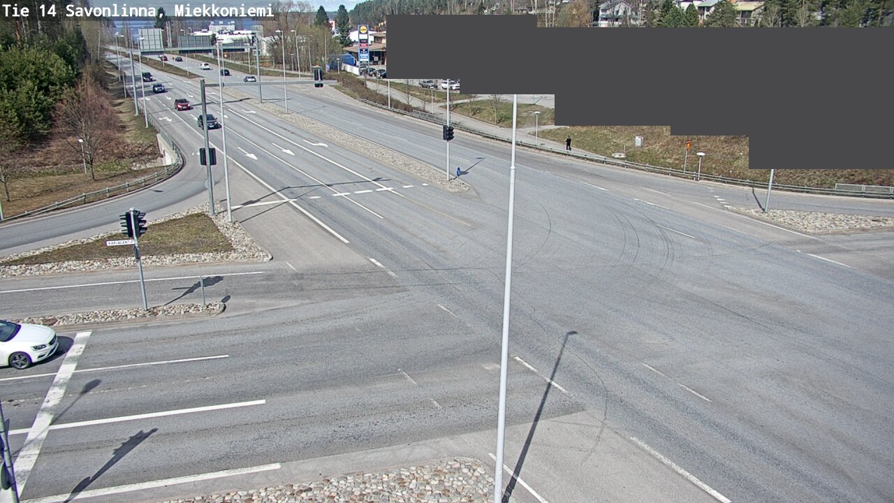 Weather Camera Image Road 14 Savonlinna, Miekkoniemi, Savonlinna, Etelä-Savo