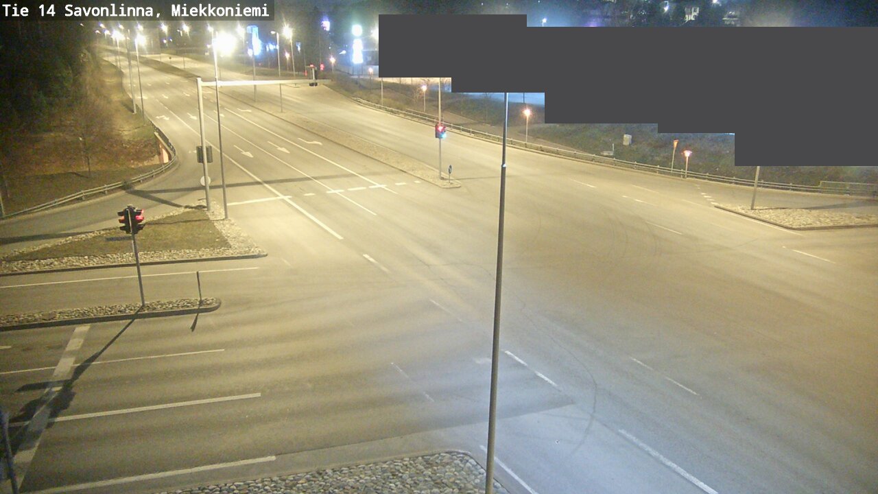 Weather Camera Image Road 14 Savonlinna, Miekkoniemi, Savonlinna, Etelä-Savo