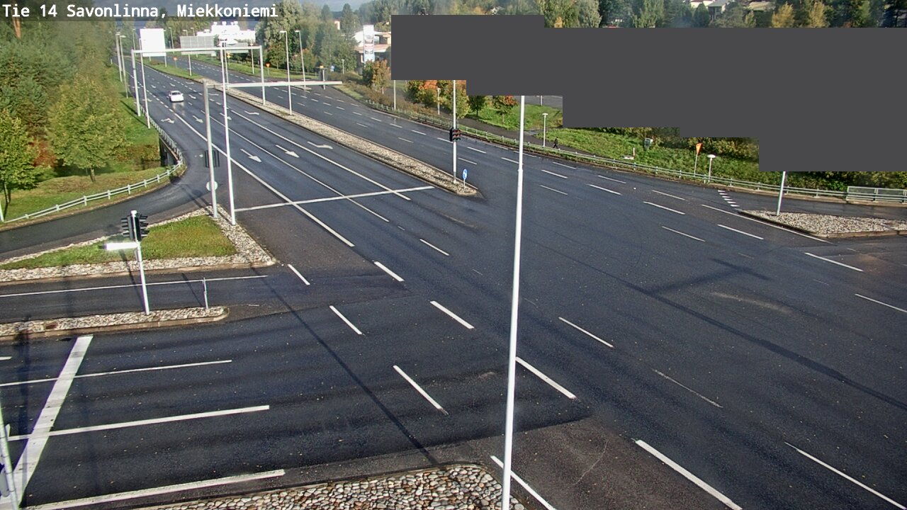 Weather Camera Image Väg 14 Nyslott, Miekkoniemi, Savonlinna, Etelä-Savo
