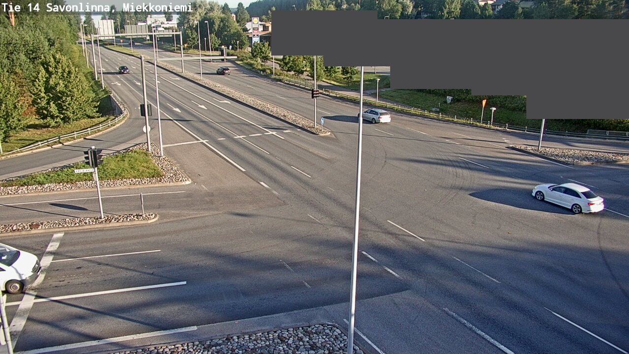 Weather Camera Image Road 14 Savonlinna, Miekkoniemi, Savonlinna, Etelä-Savo