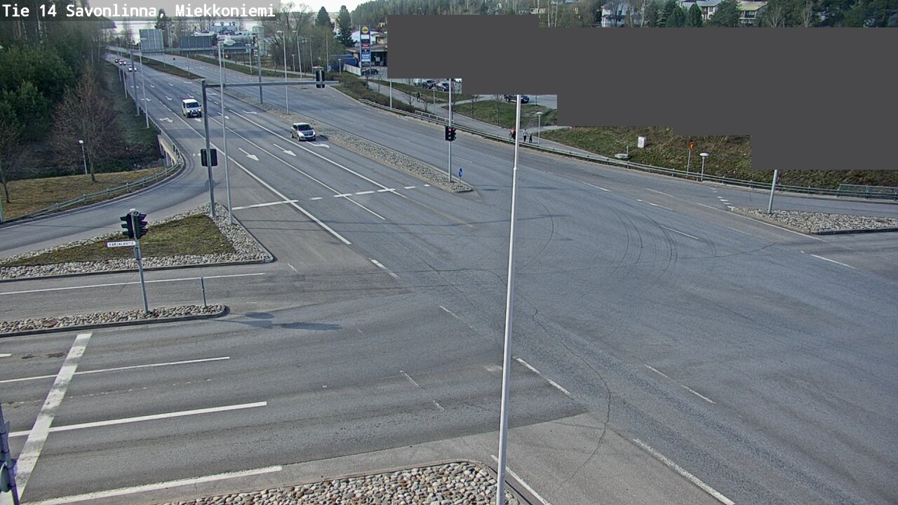 Weather Camera Image Road 14 Savonlinna, Miekkoniemi, Savonlinna, Etelä-Savo